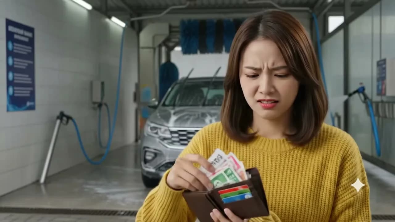 Pelanggan kerepotan dengan tumpukan kartu stempel kertas, lalu cukup menunjukkan QR CatchApp di HP ke staf untuk mendapatkan stamp.